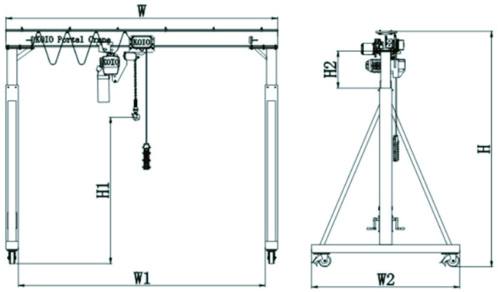 移動(dòng)龍門架 移動(dòng)龍門架