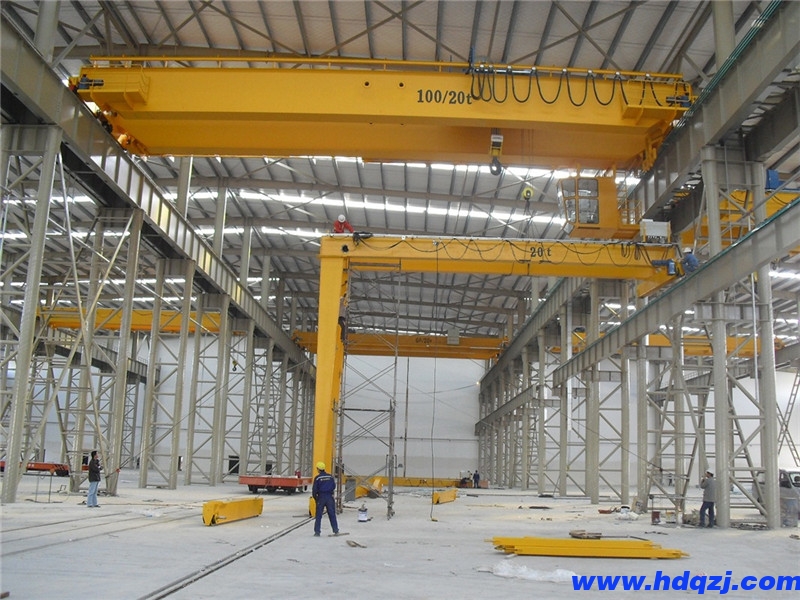 MHB型單梁半門式起重機 MHB型單梁半門式起重機