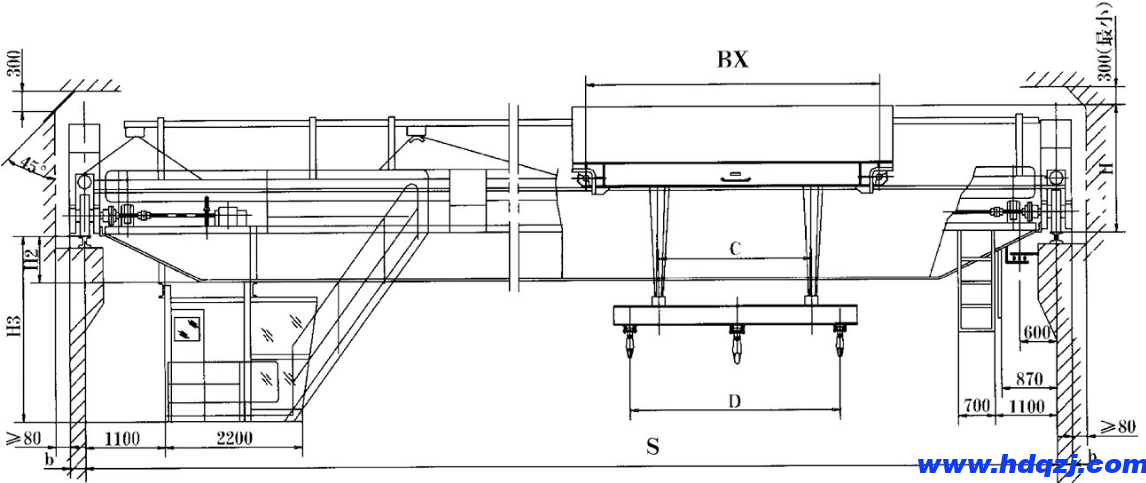 掛梁橋式起重機 掛梁橋式起重機